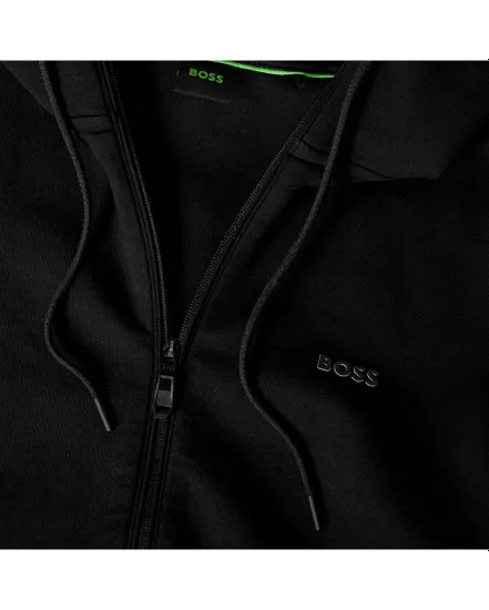 Sweat zippé à capuche Homme SAGGY Noir