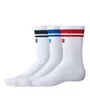 Lot 3 paires de chaussettes Unisexe MID CREW Blanc