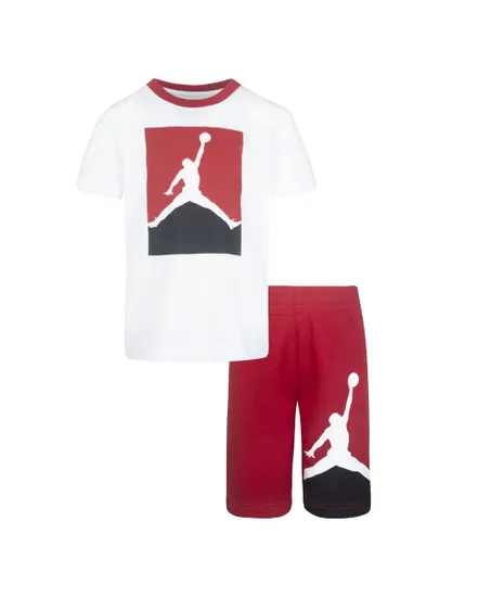 Ensemble de survetement Enfant JUMPMAN FT SHORT SET Blanc