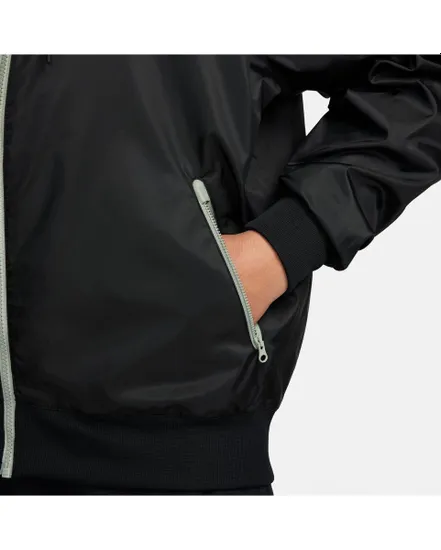 Veste à capuche Homme M NK WVN LND WR HD JKT Noir