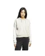 Sweat zip à capuche Femme W 3S FT FZ HD Beige