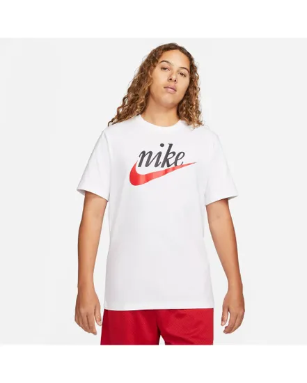 T-shirt manches courtes Homme M NSW TEE FUTURA 2 Blanc