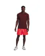 T-shirt manches courtes Homme UA HG ARMOUR FITTED SS Bordeaux