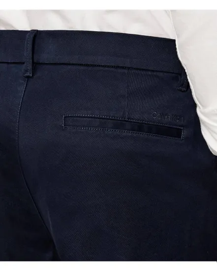 Pantalon chino Homme SLIM REFINED COTTON STRETCH TROU Saphir Foncé