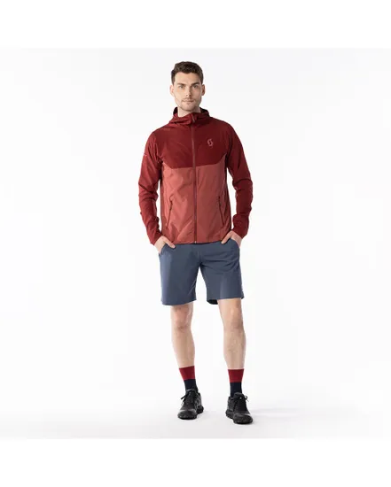 Veste coupe-vent Homme EXPLORAIR LIGHT WINDBREAKER Rouge