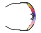 Lunettes Unisexe SHIELD Noir Marbre/Vert Sarcelle Chrome