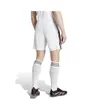 Short de football Homme REAL H SHO Blanc