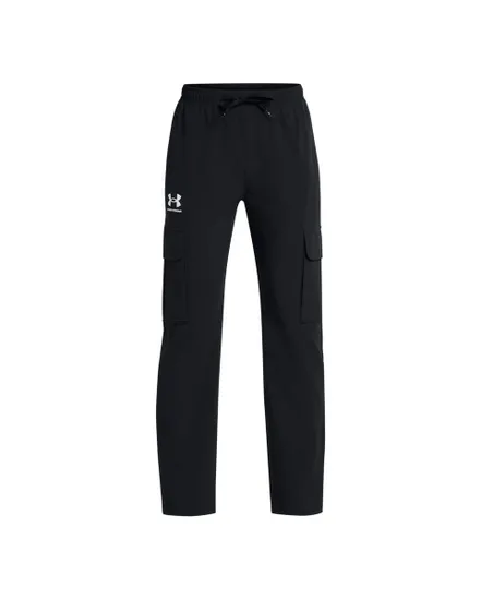 Pantalon de survetement Enfant UA B ICON WOVEN PANT Noir