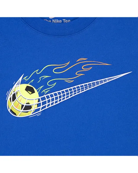 T-shirt Jeune enfant NKB SOCCER SWOOSH TEE Bleu