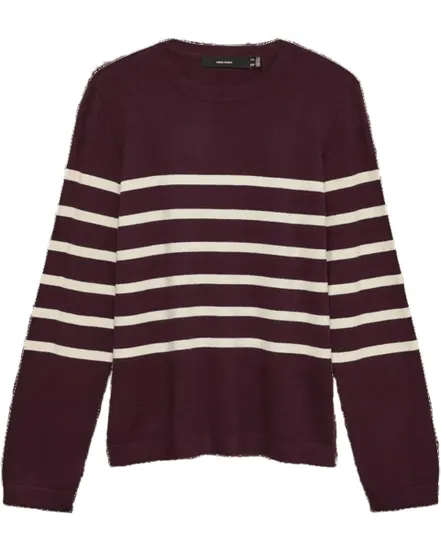 Pullover Femme Col Rond Manches Longues