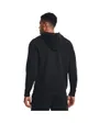 Sweashirt à capuche entièrement zippée manches longues Homme UA ESSENTIAL FLEECE