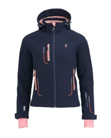 Veste imperméable softshell Femme Bleu