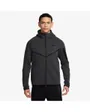 Sweat zip à capuche Homme M NK TCH FLC FZ WR HOODIE Noir