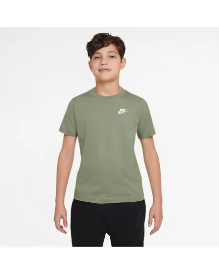 T-shirt Enfant plus agé K NSW TEE EMB FUTURA LBR Vert