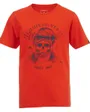 TEE-SHIRT MANCHES COURTES Enfant NO ANGEL FLAXTON YOUTH Rouge