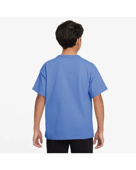 T-shirt Enfant plus agé K NSW TEE EMB FUTURA LBR P ESS Bleu