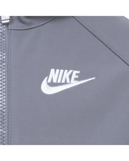 Veste zip à capuche Enfant NKN FUTURA SOFTSHELL Gris