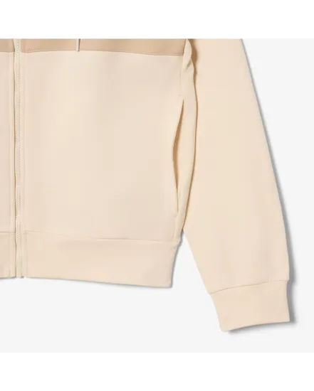 Sweat zip à capuche Homme COLOR BLOCK Beige