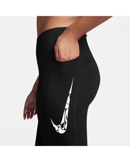 Legging Femme W NK FST SW HBR DF MR 7/8 TGT Noir