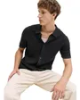Chemise Tricotée Homme JJEGeorge Noir