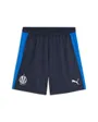 Short de football Enfant OM TRAINING SHORTS W/ POCKET JR Bleu