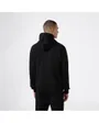 Sweat zip à capuche Homme Noir