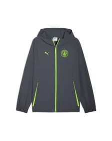 Sweat zip à capuche Homme MCFC PUMATECH WOVEN Gris