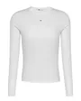 T-shirt Manches Longues Femme Slim Essential Rib