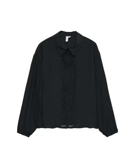 Chemisier Femme Vmitzel Manches Longues Tissé