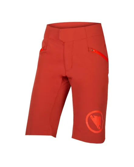 Short Femme SINGLETRACK LITE Rouge