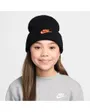 Bonnet Enfant K NK PEAK BEANIE TC FUT Noir