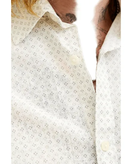 Chemise Homme JPRBLASUMMER LINEN BLEND PRINT S/S