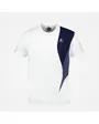 T-shirt manches courtes Homme SAISON 1 TEE SS N1 M Blanc
