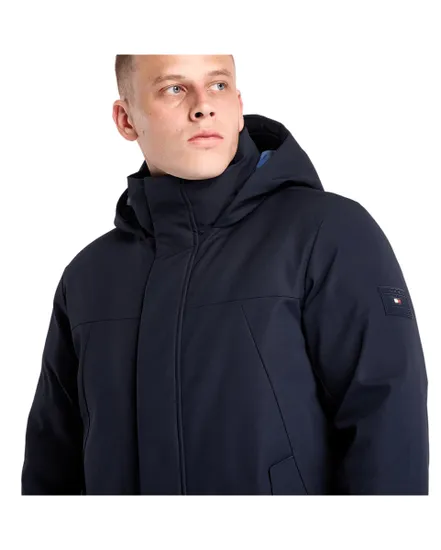Parka déperlante Homme TECH HOODED PADDED PARKA Bleu Marine
