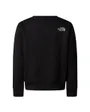 Sweat Enfant B REFLECTIVE LOGO RELAXED CREW Noir