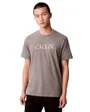 T-shirt col rond Homme SS 20S LN CALVIN GRAPHIC TEE Gris Chiné