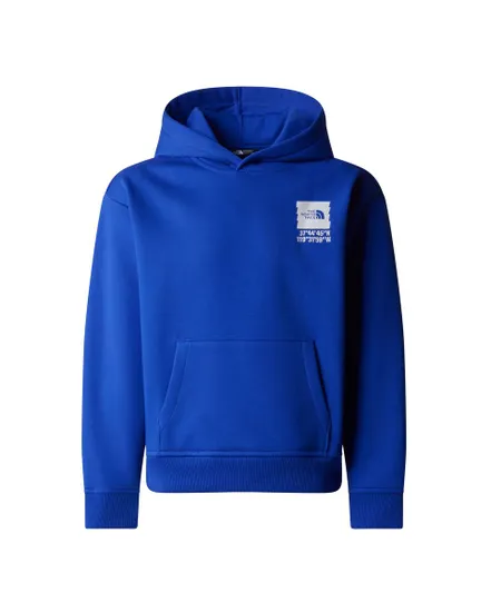 Sweat à capuche Enfant B COORDINATES GRAPHIC OVERSIZD HOOD Bleu