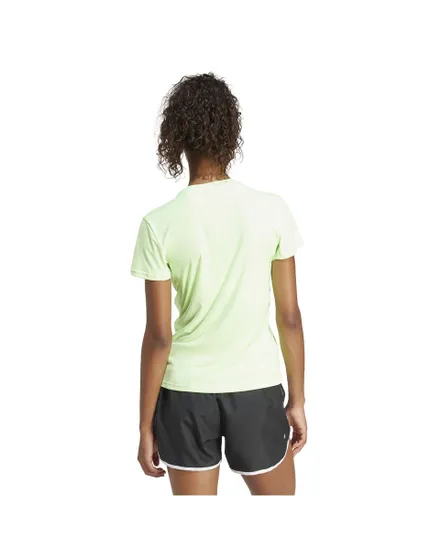 T-shirt Femme ADIZERO E TEE Vert