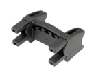 Rallonge de fixation de panier au guidon 43 mm Noir