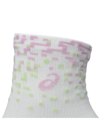 1 Paire de chaussettes Unisexe PERFORMANCE RUN SOCK QUARTER Blanc