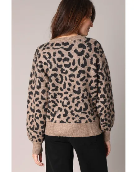 Pull Femme NAWA PU W Marron