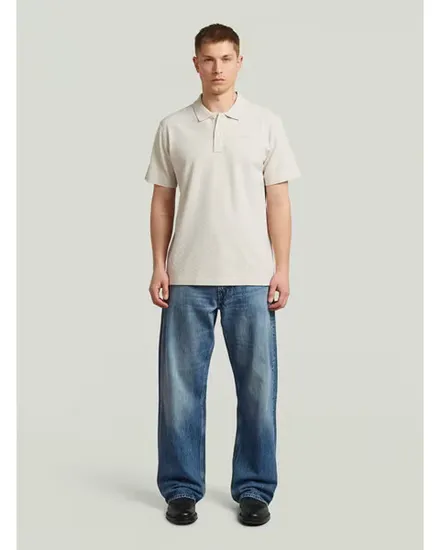 Polo Homme CORE REGULAR JACQUARD POLO SS Beige