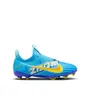 Crampons de football Enfant JR ZOOM VAPOR 15 ACAD KM FG/MG Bleu