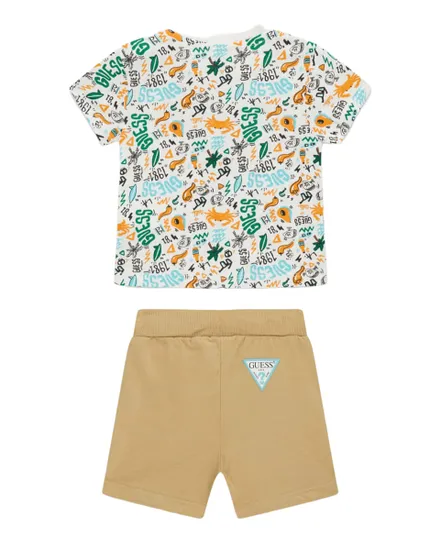 Ensemble Bébé T-Shirt Et Short Jersey Coton