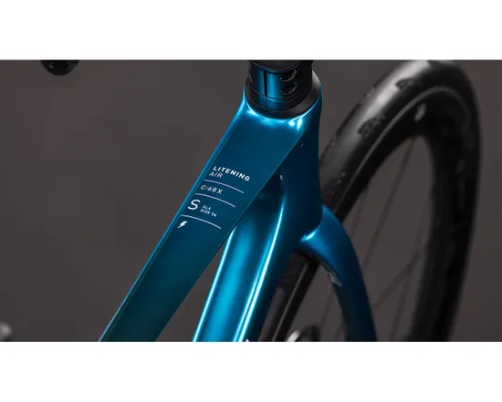 Vélo de route LITENING AIR C:68X SLX Bleu Chrome/Bleu