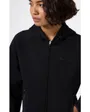 Sweat zip à capuche Femme Noir