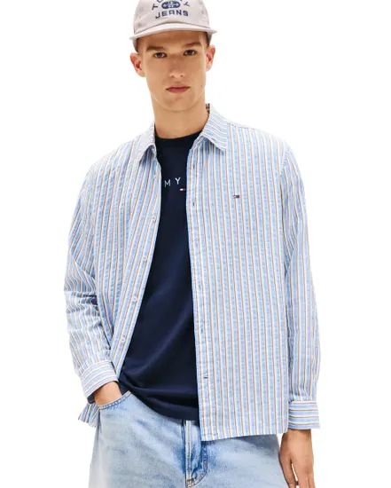Chemise Homme TJM RLX Seersucker Stripe