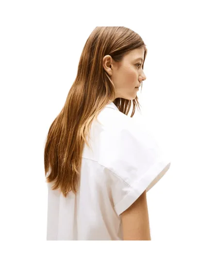 Chemise Femme Poplin Sleeveless Relaxed Shirt
