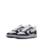 Chaussures Enfant COURT BOROUGH LOW RECRAFT (GS) Blanches et noires