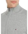 Cardigan Homme Pima Org Ctn Cashmere Zip Thru